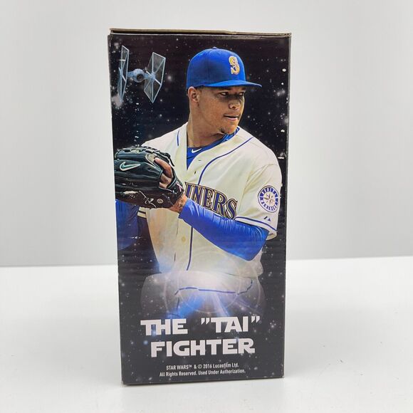 Seattle Mariners Taijuan "Sky" Walker Bobblehead The Tai Fighter Star Wars Rare - Picture 4 of 7
